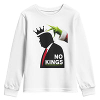 Funny Christmas No Kings in America Youth Sweatshirt TS10