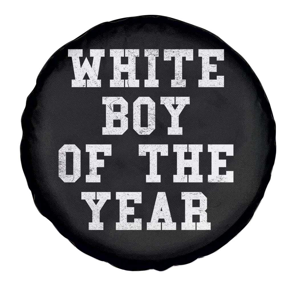 White Boy Of The Year Spare Tire Cover Funny Gift For Him - Wonder Print Shop