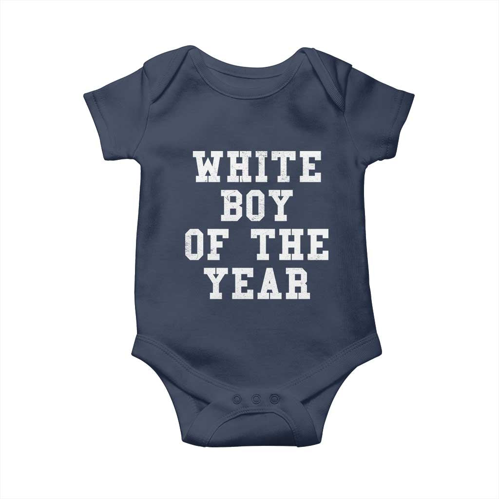 White Boy Of The Year Baby Onesie Funny Gift For Him - Wonder Print Shop