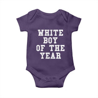 White Boy Of The Year Baby Onesie Funny Gift For Him - Wonder Print Shop