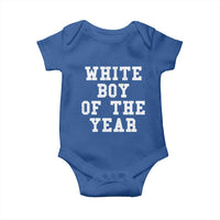 White Boy Of The Year Baby Onesie Funny Gift For Him - Wonder Print Shop
