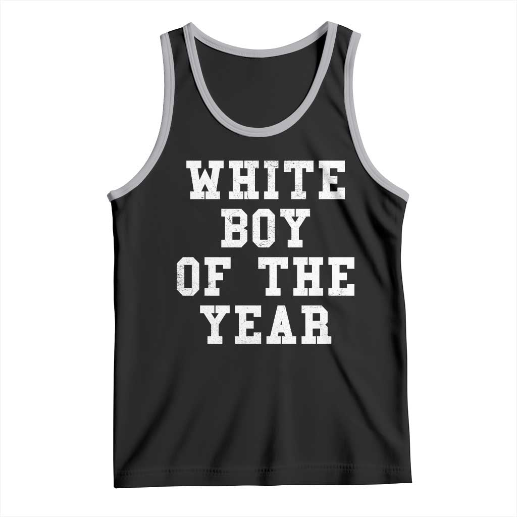 White Boy Of The Year Tank Top Funny Gift For Him - Wonder Print Shop