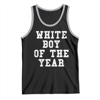 White Boy Of The Year Tank Top Funny Gift For Him - Wonder Print Shop