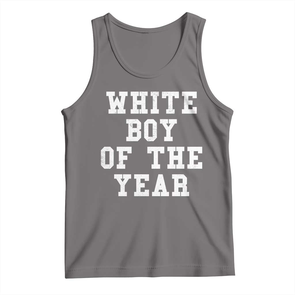 White Boy Of The Year Tank Top Funny Gift For Him - Wonder Print Shop