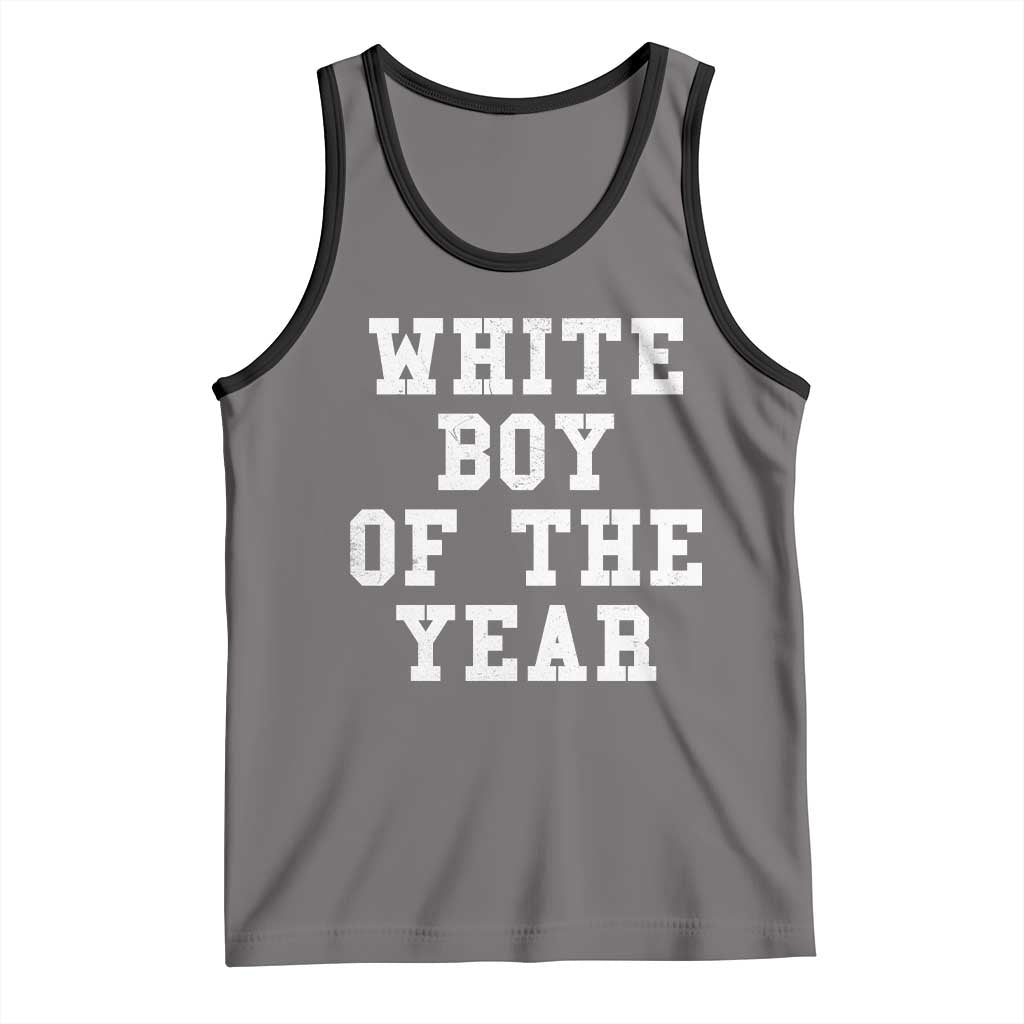 White Boy Of The Year Tank Top Funny Gift For Him - Wonder Print Shop