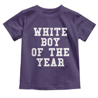 White Boy Of The Year Toddler T Shirt Funny Gift For Him - Wonder Print Shop
