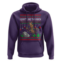 Christmas Marcus The Worm Meme Hoodie I Dont Like This Rock Brainrot Funny Ugly Xmas - Wonder Print Shop