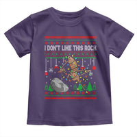 Christmas Marcus The Worm Meme Toddler T Shirt I Dont Like This Rock Brainrot Funny Ugly Xmas - Wonder Print Shop