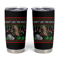 Christmas Marcus The Worm Meme Tumbler Cup I Dont Like This Rock Brainrot Funny Ugly Xmas - Wonder Print Shop