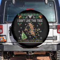 Marcus The Worm Christmas Meme Spare Tire Cover I Dont Like This Tree Brainrot Funny Ugly Xmas - Wonder Print Shop