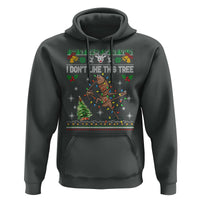 Marcus The Worm Christmas Meme Hoodie I Dont Like This Tree Brainrot Funny Ugly Xmas - Wonder Print Shop