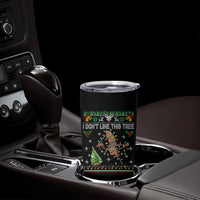 Marcus The Worm Christmas Meme Tumbler Cup I Dont Like This Tree Brainrot Funny Ugly Xmas - Wonder Print Shop