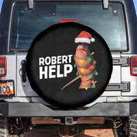 Marcus The Worm Christmas Spare Tire Cover Robert Help Internet Weirdcore Brainrot Humor - Wonder Print Shop