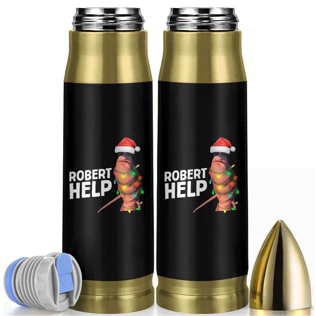 Marcus The Worm Christmas Bullet Tumbler Robert Help Internet Weirdcore Brainrot Humor - Wonder Print Shop