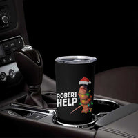 Marcus The Worm Christmas Tumbler Cup Robert Help Internet Weirdcore Brainrot Humor - Wonder Print Shop