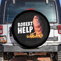 Marcus The Worm Spare Tire Cover Funny Brainrot Meme Robert Help - Wonder Print Shop