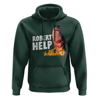 Marcus The Worm Hoodie Funny Brainrot Meme Robert Help - Wonder Print Shop