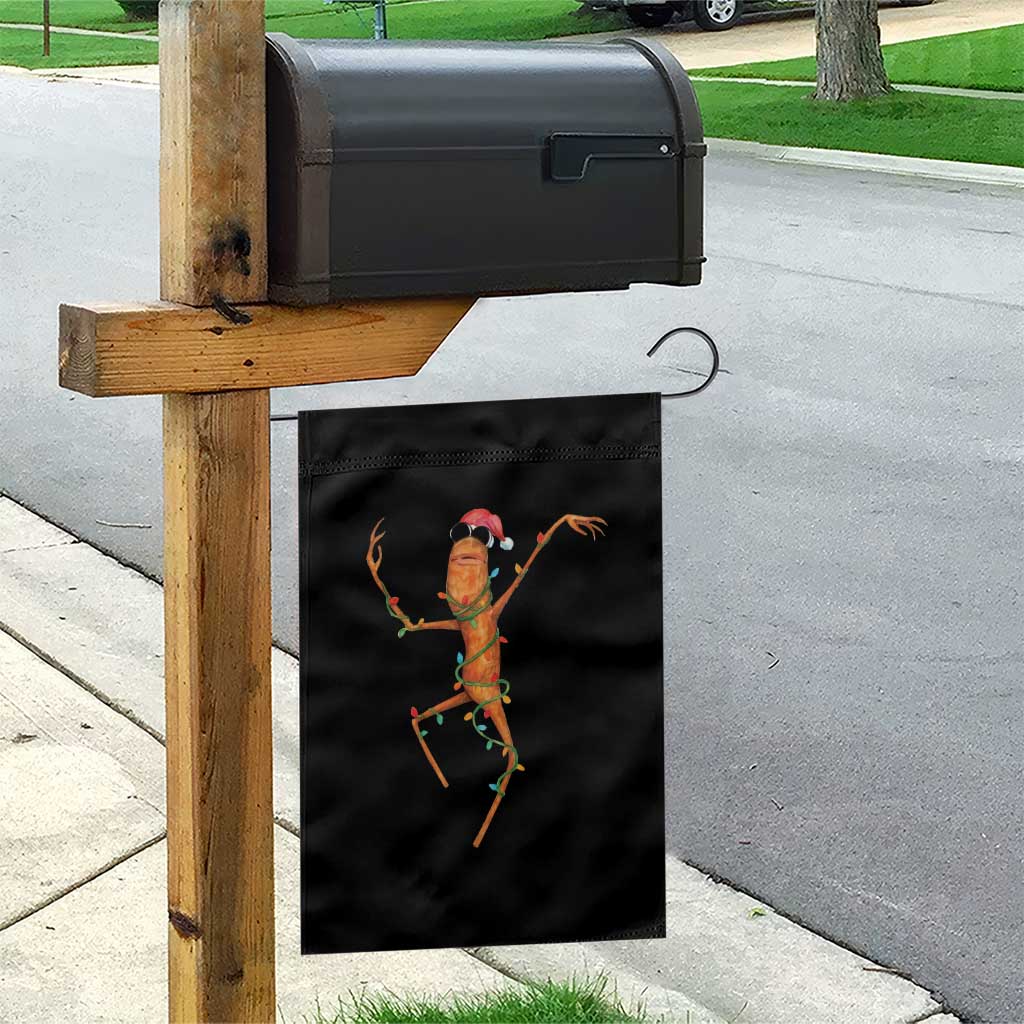 Marcus The Worm Christmas Garden Flag Internet Weirdcore Brainrot Humor - Wonder Print Shop