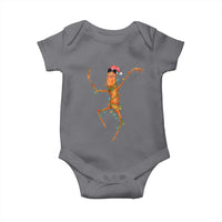 Marcus The Worm Christmas Baby Onesie Internet Weirdcore Brainrot Humor - Wonder Print Shop
