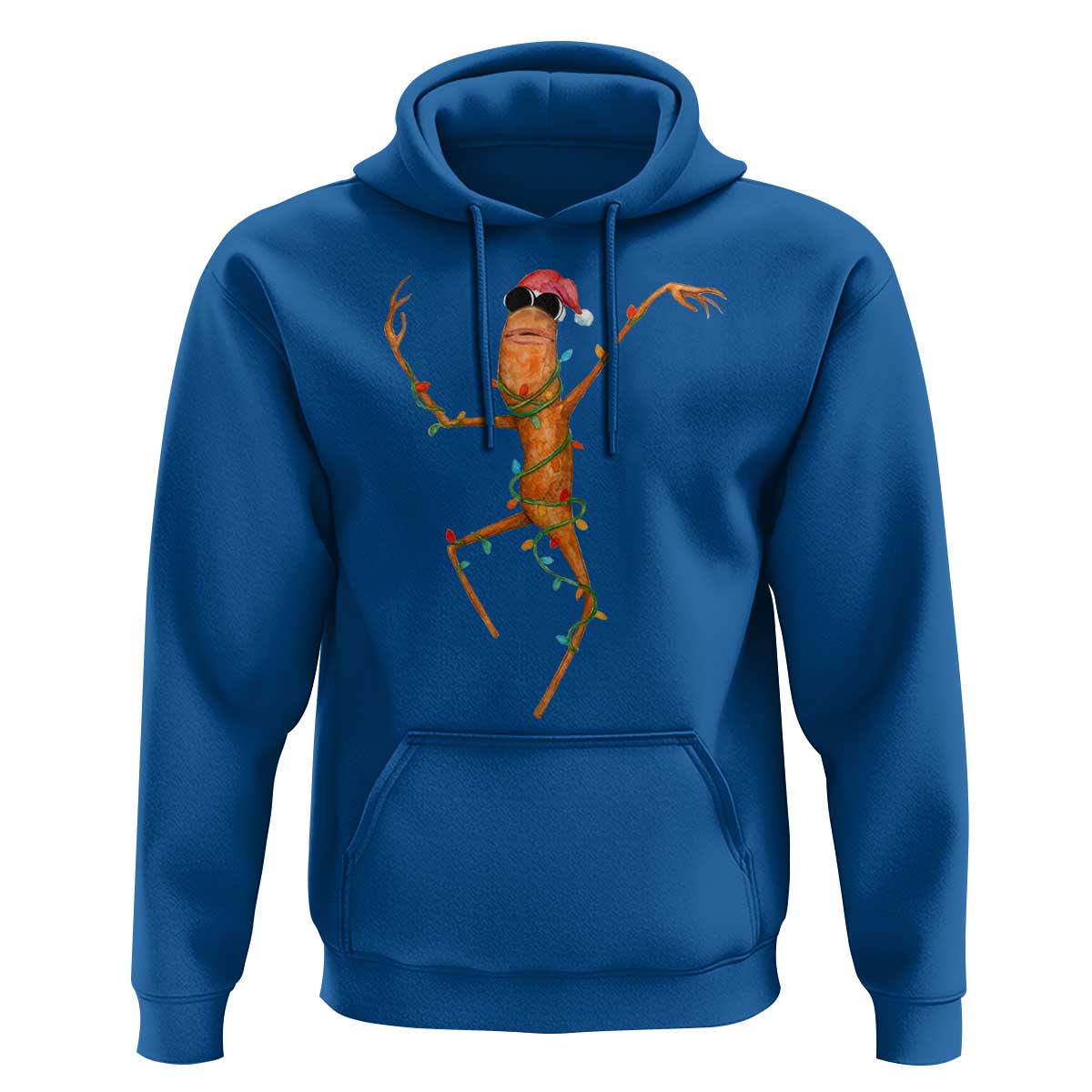 Marcus The Worm Christmas Hoodie Internet Weirdcore Brainrot Humor - Wonder Print Shop