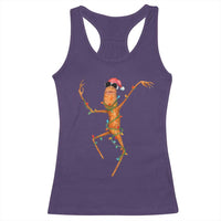 Marcus The Worm Christmas Racerback Tank Top Internet Weirdcore Brainrot Humor - Wonder Print Shop