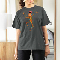 Marcus The Worm Christmas T Shirt For Women Internet Weirdcore Brainrot Humor - Wonder Print Shop