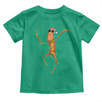 Marcus The Worm Christmas Toddler T Shirt Internet Weirdcore Brainrot Humor - Wonder Print Shop