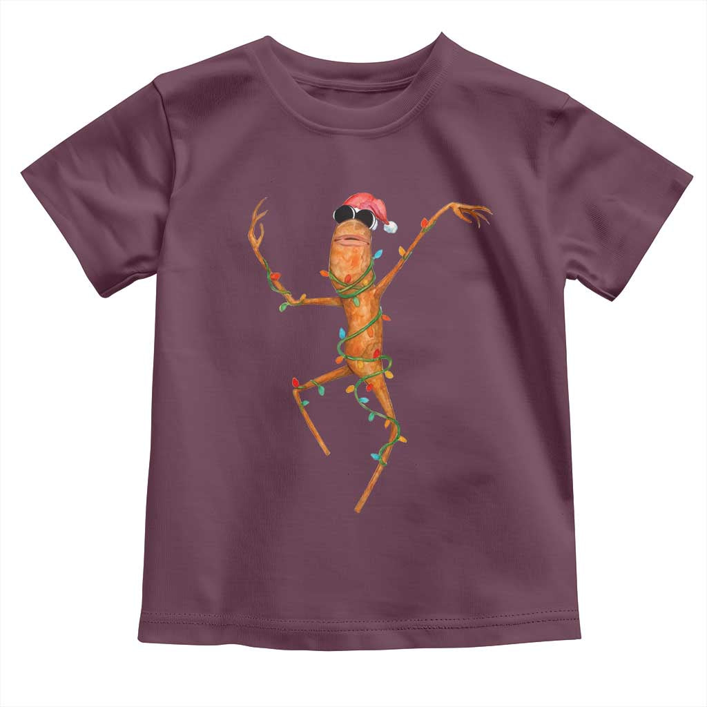 Marcus The Worm Christmas Toddler T Shirt Internet Weirdcore Brainrot Humor - Wonder Print Shop