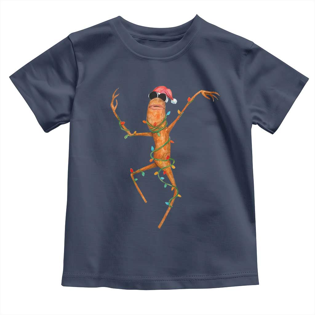 Marcus The Worm Christmas Toddler T Shirt Internet Weirdcore Brainrot Humor - Wonder Print Shop