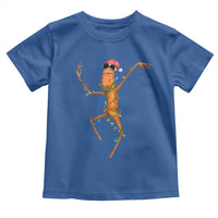 Marcus The Worm Christmas Toddler T Shirt Internet Weirdcore Brainrot Humor - Wonder Print Shop