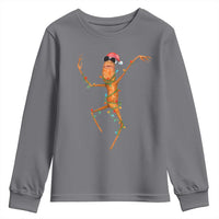 Marcus The Worm Christmas Youth Sweatshirt Internet Weirdcore Brainrot Humor - Wonder Print Shop
