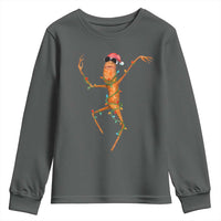 Marcus The Worm Christmas Youth Sweatshirt Internet Weirdcore Brainrot Humor - Wonder Print Shop