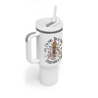 Marcus The Worm Christmas Meme Tumbler With Handle I'm Fine Everything is Fine - Wonder Print Shop