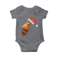 Marcus The Worm Christmas Baby Onesie Funny Internet Brainrot Meme - Wonder Print Shop