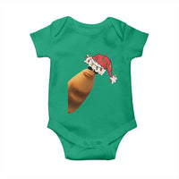 Marcus The Worm Christmas Baby Onesie Funny Internet Brainrot Meme - Wonder Print Shop