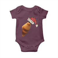 Marcus The Worm Christmas Baby Onesie Funny Internet Brainrot Meme - Wonder Print Shop