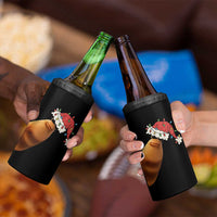 Marcus The Worm Christmas 4 in 1 Can Cooler Tumbler Funny Internet Brainrot Meme - Wonder Print Shop