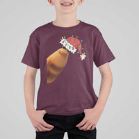 Marcus The Worm Christmas T Shirt For Kid Funny Internet Brainrot Meme - Wonder Print Shop