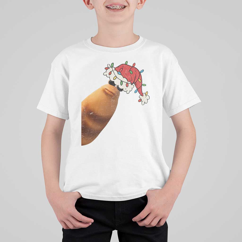 Marcus The Worm Christmas T Shirt For Kid Funny Internet Brainrot Meme - Wonder Print Shop