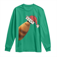 Marcus The Worm Christmas Long Sleeve Shirt Funny Internet Brainrot Meme - Wonder Print Shop