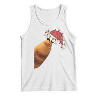 Marcus The Worm Christmas Tank Top Funny Internet Brainrot Meme - Wonder Print Shop