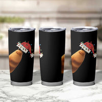 Marcus The Worm Christmas Tumbler Cup Funny Internet Brainrot Meme - Wonder Print Shop