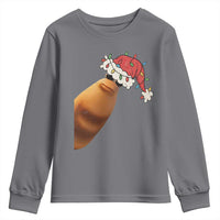 Marcus The Worm Christmas Youth Sweatshirt Funny Internet Brainrot Meme - Wonder Print Shop