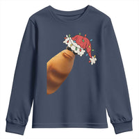 Marcus The Worm Christmas Youth Sweatshirt Funny Internet Brainrot Meme - Wonder Print Shop