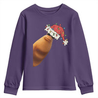 Marcus The Worm Christmas Youth Sweatshirt Funny Internet Brainrot Meme - Wonder Print Shop