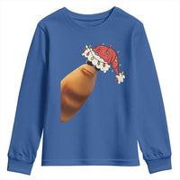 Marcus The Worm Christmas Youth Sweatshirt Funny Internet Brainrot Meme - Wonder Print Shop