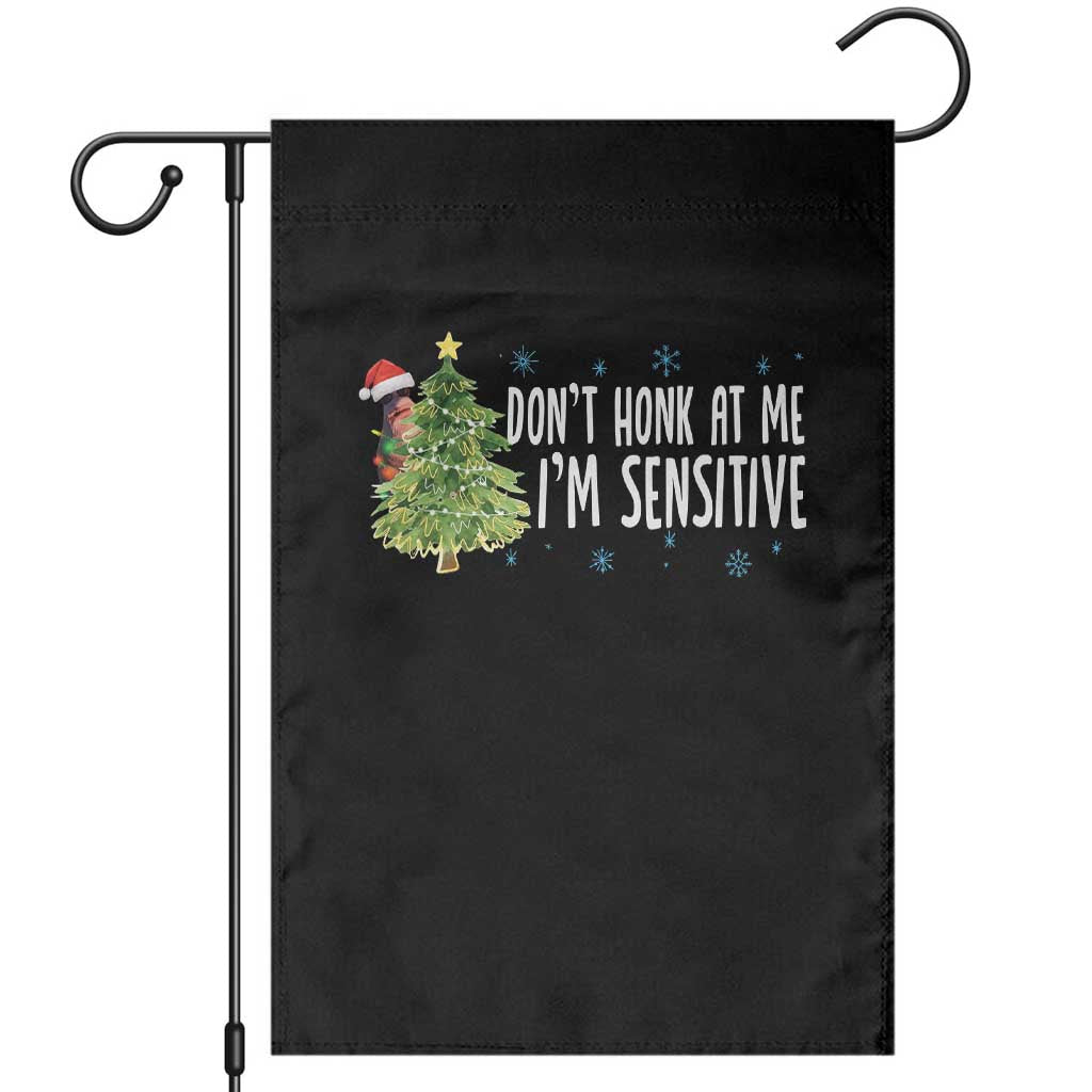 Christmas Marcus The Worm Garden Flag Dont Honk At Me Im Sensitive Funny Brainrot Meme - Wonder Print Shop