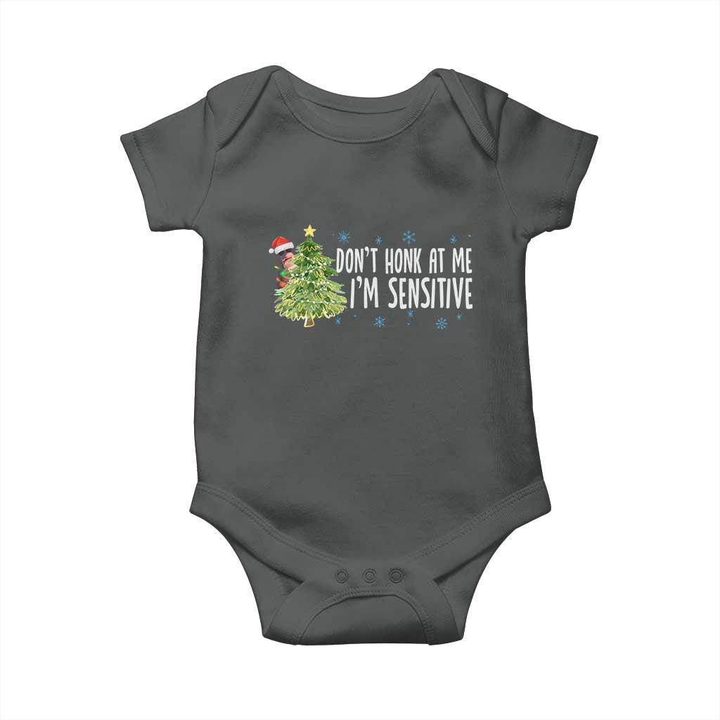 Christmas Marcus The Worm Baby Onesie Dont Honk At Me Im Sensitive Funny Brainrot Meme - Wonder Print Shop