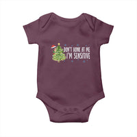 Christmas Marcus The Worm Baby Onesie Dont Honk At Me Im Sensitive Funny Brainrot Meme - Wonder Print Shop