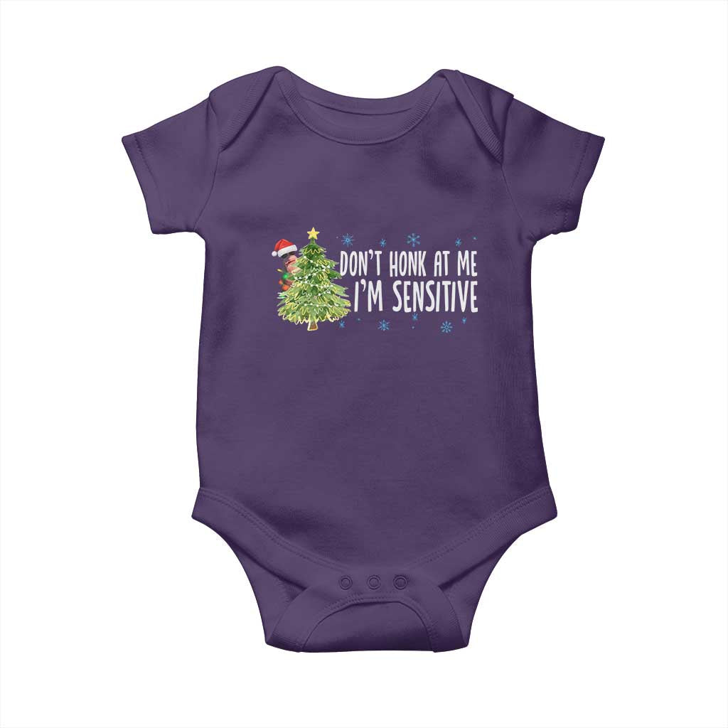 Christmas Marcus The Worm Baby Onesie Dont Honk At Me Im Sensitive Funny Brainrot Meme - Wonder Print Shop